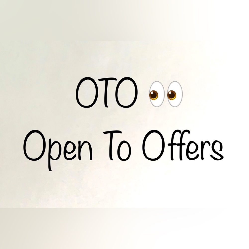 OTO: open to offers